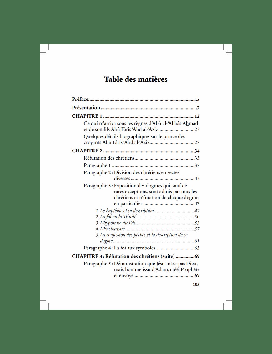 Autobiographie Ancelm Turmeda - De Majorque à Tunis, du christianisme à l'islam - Éditions Héritage - Al-Bayyinah Al-Bayyinah Livre > Islam > Biographie 9782957649112 Librairie Musulmane Al-imen