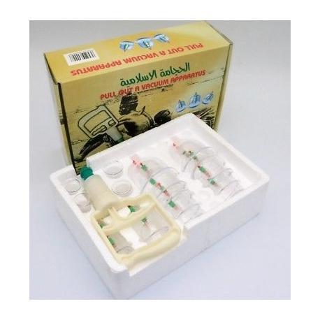 Boite de hijama 18 pièces - Kit complet ventouses pour saignée Mudo Bien-être et Santé 6920151770062 Librairie Musulmane Al-imen