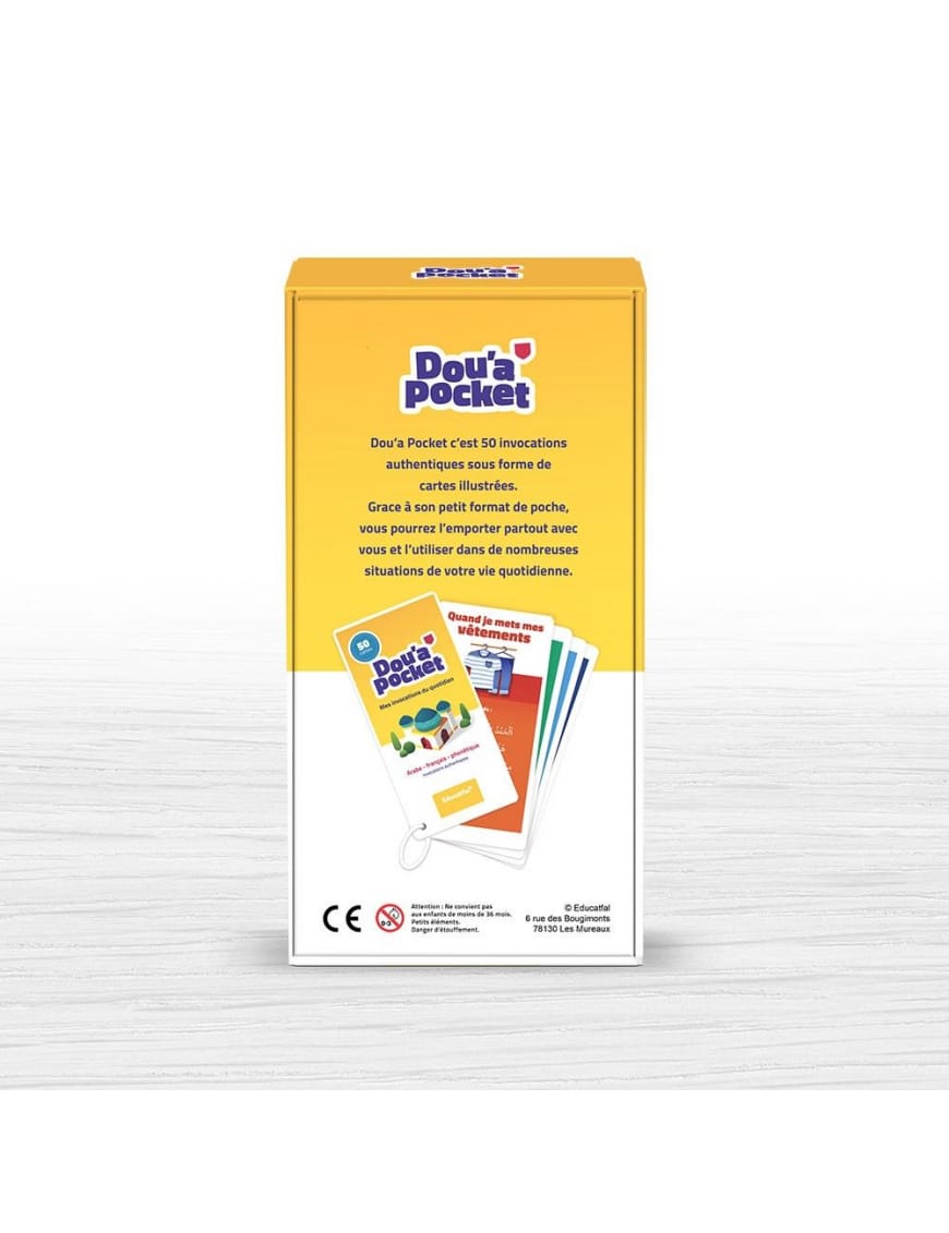 Dou’a Pocket - 50 jolies cartes d’invocations (Arabe, Français & Phonétique) - Educatfal - Al-Bayyinah Al-Bayyinah Livre > Islam > Foi et Spiritualité 9782902526352 Librairie Musulmane Al-imen