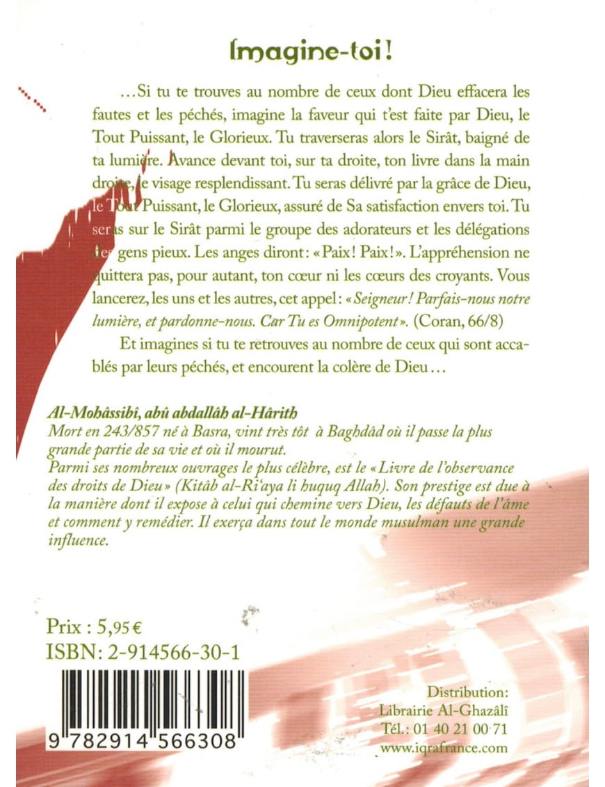 Imagine-toi ! La mort et au-delà - La Ruche - Al Mahusibi - Éditions Iqra Iqra Livre > Islam > Foi et Spiritualité 9782914566308 Librairie Musulmane Al-imen