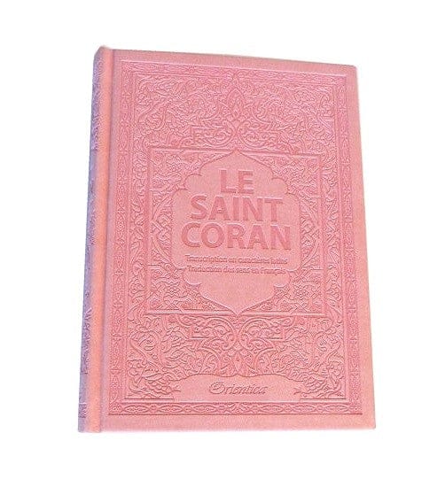 Le Saint Coran Arabe / Français / Phonétique — Couverture Cuir Rose Clair | Orientica Orientica Coran / Qur'an > Arabe Français Phonétique 9782356352002 Librairie Musulmane Al-imen