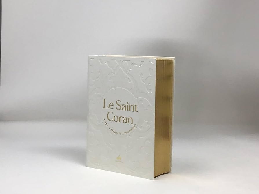 Le Saint Coran en Arabe, Français, Phonétique (Dorure) - Format Moyen (13 x 17 cm) Al Bouraq Coran / Qur'an > Arabe Français Phonétique Blanc 9791022509404 Librairie Musulmane Al-imen