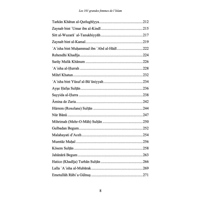 Les 101 grandes femmes de l’Islam Sarrazins Livre Islam Femme 9782493867186 Librairie Musulmane Al-imen