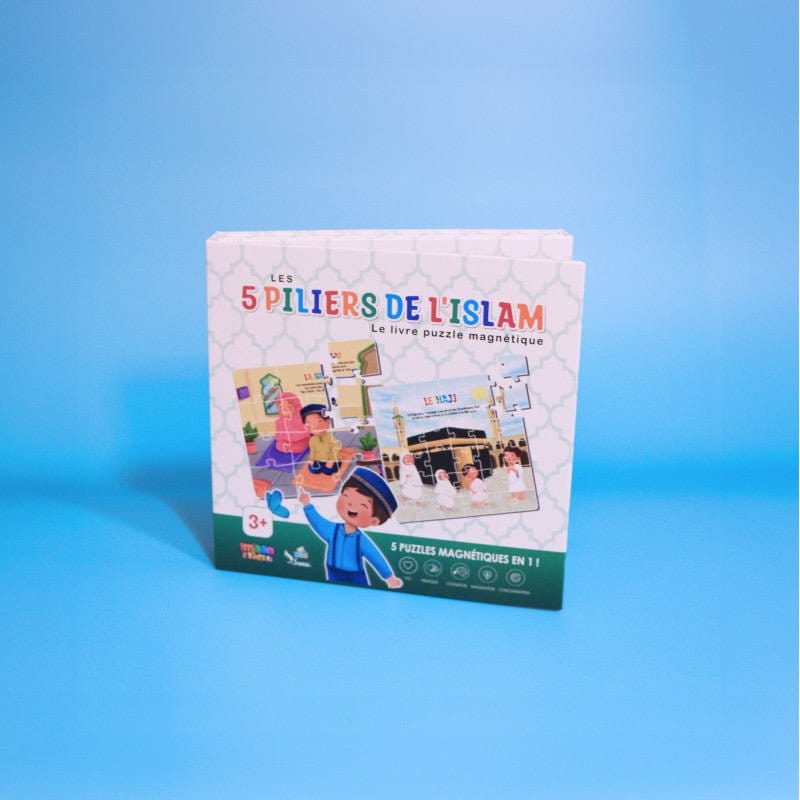 Livre Puzzle Magnétique : Les 5 Piliers de l'Islam (5 Puzzles Magnétiques en 1) Sana Jeu Islam 9782356337009 Librairie Musulmane Al-imen