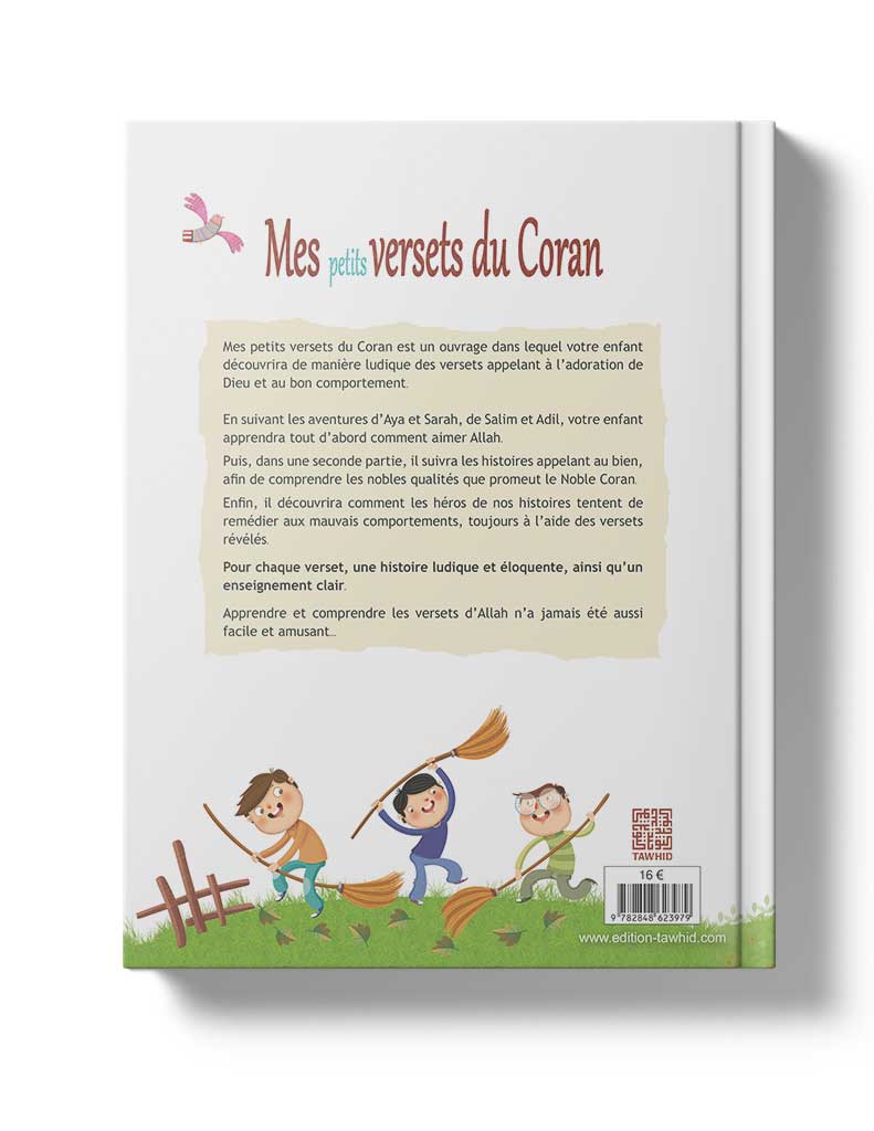 Mes petits versets du Coran - Éditions Tawhid Tawhid Livre Islam Enfant 9782848623979 Librairie Musulmane Al-imen