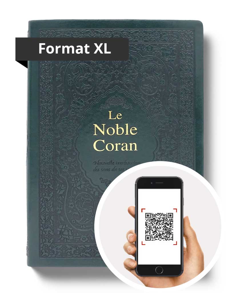 Noble Coran Bilingue<br /> Grand Format avec codes QR - Éditions Tawhid Tawhid Coran Librairie Musulmane Al-imen