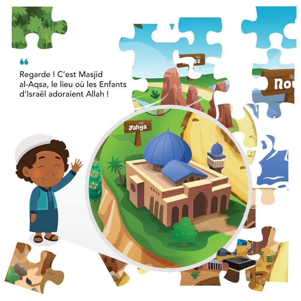 Puzzle : Voyage au pays des Prophètes Learning Roots Jeu Islam 9781914211157 Librairie Musulmane Al-imen