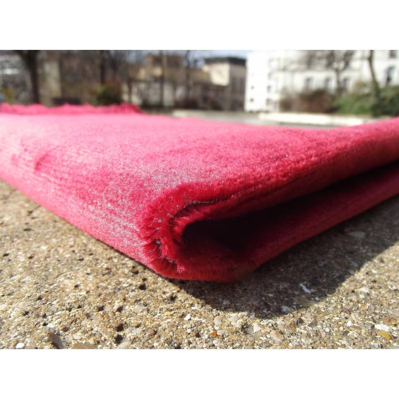 Tapis de Prière Velours Luxe couleur unie - ROUGE PASTEL Sana Tapis de prière > Velours 75146541 Librairie Musulmane Al-imen