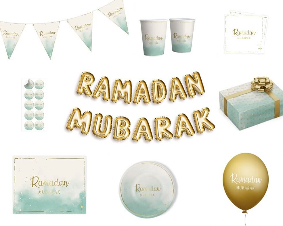 Décorations ramadan mubarak