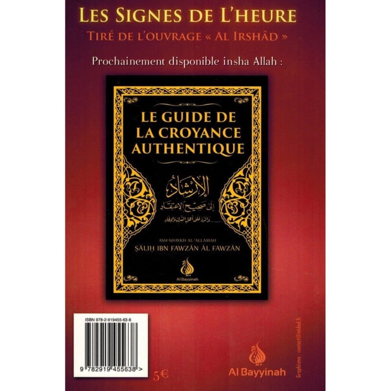 LES SIGNES DE L'HEURE - Al-Bayyinah - Librairie Musulmane Al-imen