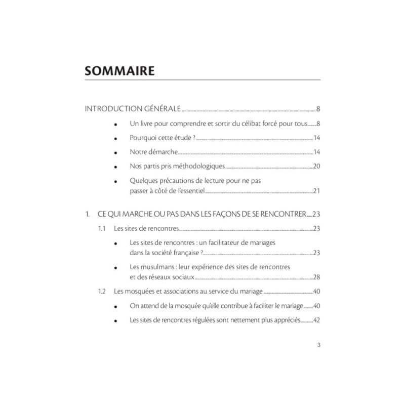 Étude sur le célibat musulman - Vers un célibat forcé pour tous ? - Al-Bayyinah - Librairie Musulmane Al-imen