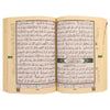 Tajweed Quran in Leather Zipped case - HAFS ( with words meanings and topics index ), size: 8x12 cm
