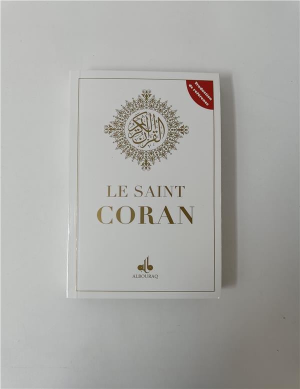 Le Saint Coran : Traduction de référence (Al Bouraq) Blanc
