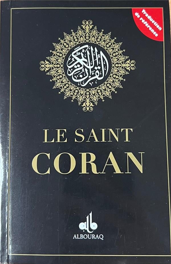 Le Saint Coran : Traduction de référence (Al Bouraq) Noir