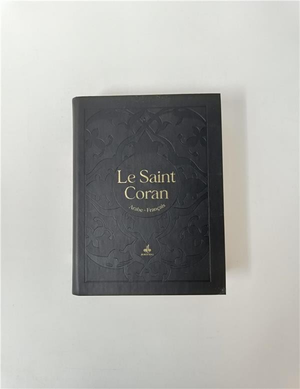 Le Saint Coran Bilingue (Arabe - Français) - Poche (Pages Dorées) - Noir - (Éditions Al Bouraq)