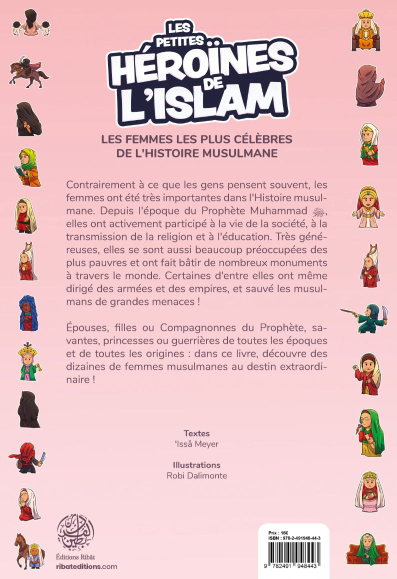 Les petites héroïnes de l’Islam d‘Issa Meyer (Ribât) - Les femmes les plus célèbres de l'histoire musulmane - Verso