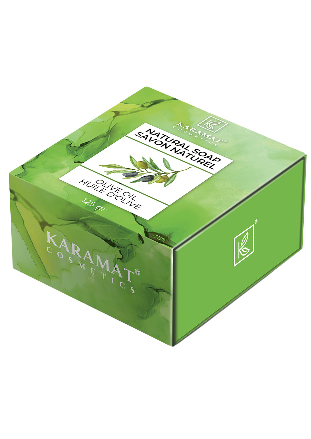 Savon naturel à l’huile d’olive 125gr - Karamat Cosmetics