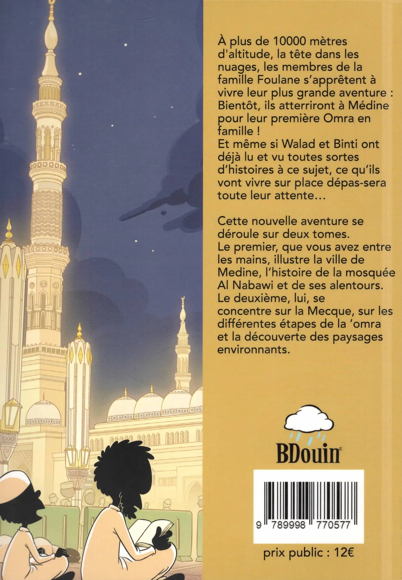 La famille Foulane (Tome 10) – En ‘Omra (Partie 1 : Madinah) de Norédine Allam - Bdouin Verso