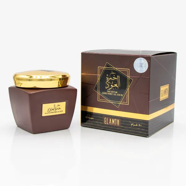 Bakhour Khamrat El Oud – Encens au oud intense El Amir parfumier Pour la Maison 5407009676871 Librairie Musulmane Al-imen