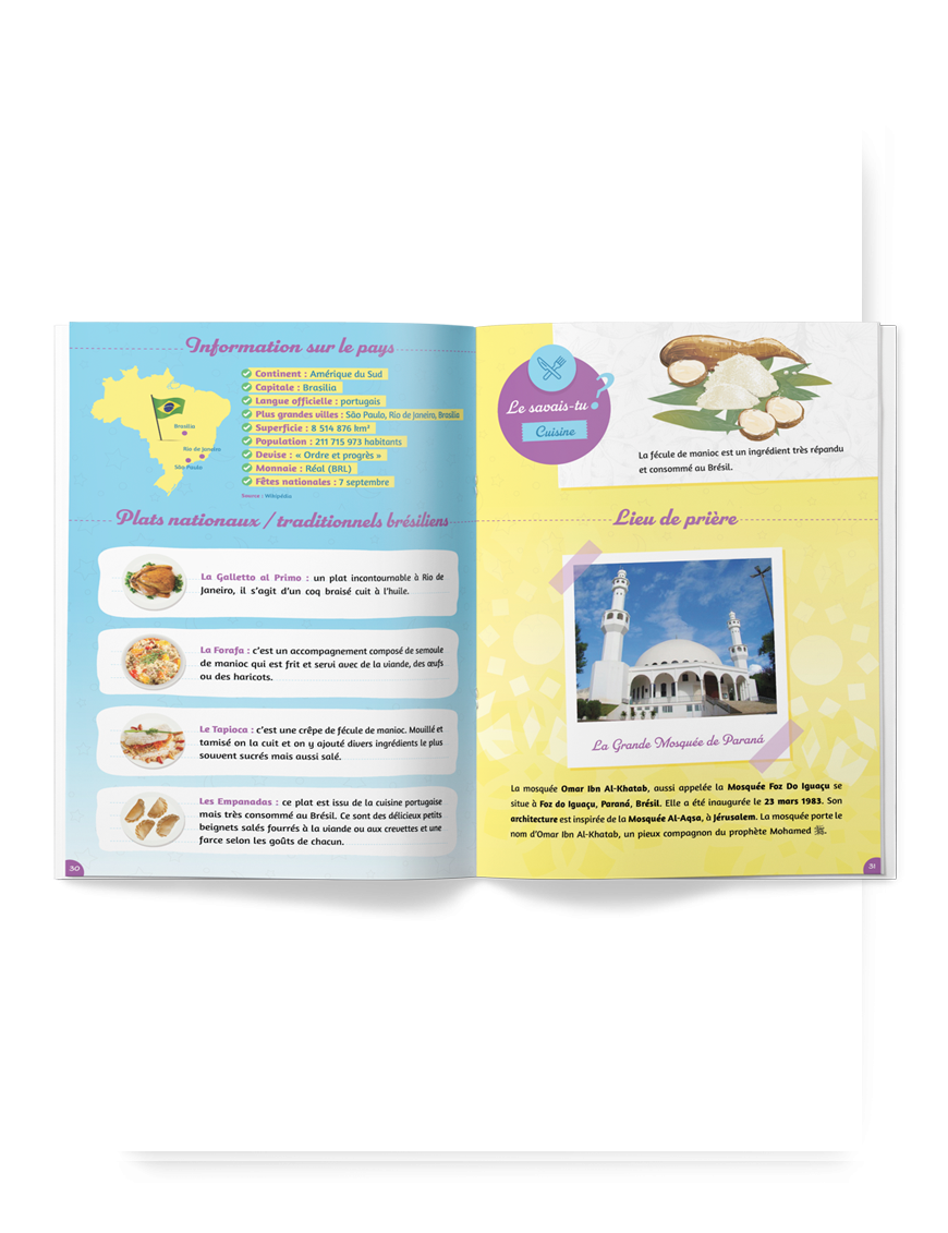 Cahier d'activité Ramadan dans le monde - Al Qamar - Éditions Al-Qamar