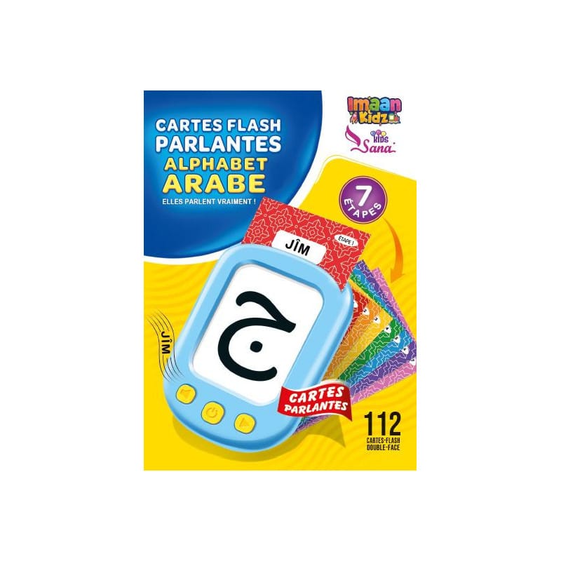 Cartes Flash Parlantes Alphabet Arabe - SANA KIDS Sana Jeu Islam 3701633101191 Librairie Musulmane Al-imen