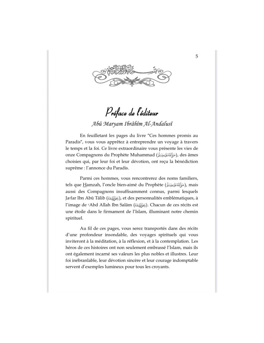 Ces hommes promis au Paradis - Abu Harun Salim - Al Imam - Éditions Al Imam