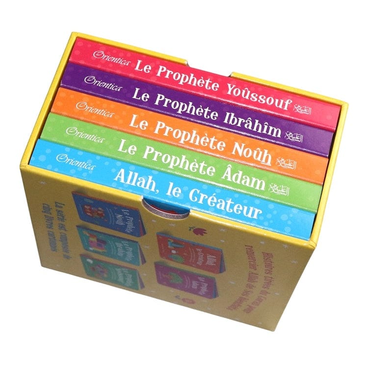 Coffret Les Premières Histoires du Coran pour Bébé — Volume 1 | Orientica | Livre Islam Illustré Orientica Livre Islam Enfant 9789394886018 Librairie Musulmane Al-imen
