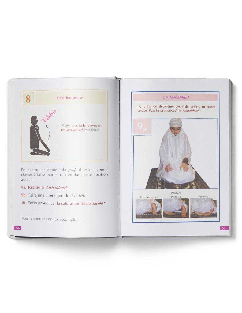 Comment faire la prière (Fille) - Éditions Tawhid Tawhid Livres > Islam > Apprendre l'Arabe 9782848623467 Librairie Musulmane Al-imen