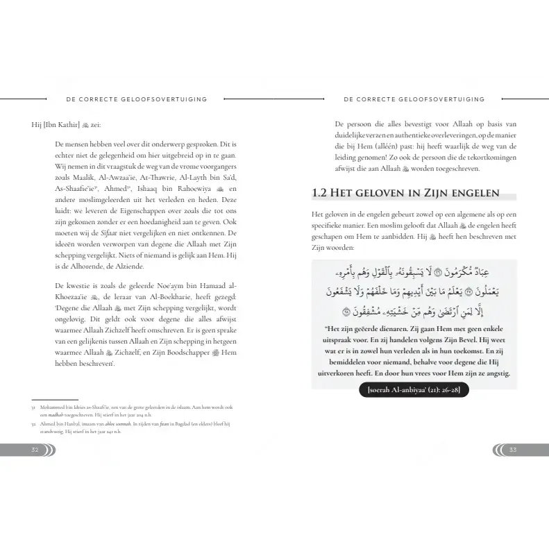 De Correcte Geloofsovertuiging Nederlands Boeken > Islam 9789082582819 Librairie Musulmane Al-imen
