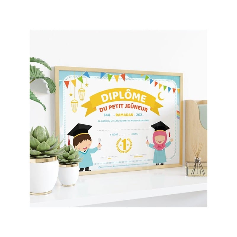 Diplôme du petit jeûneur - Editions Al-Hadîth Al-Hadîth Jeu Islam 9782492024344 Librairie Musulmane Al-imen