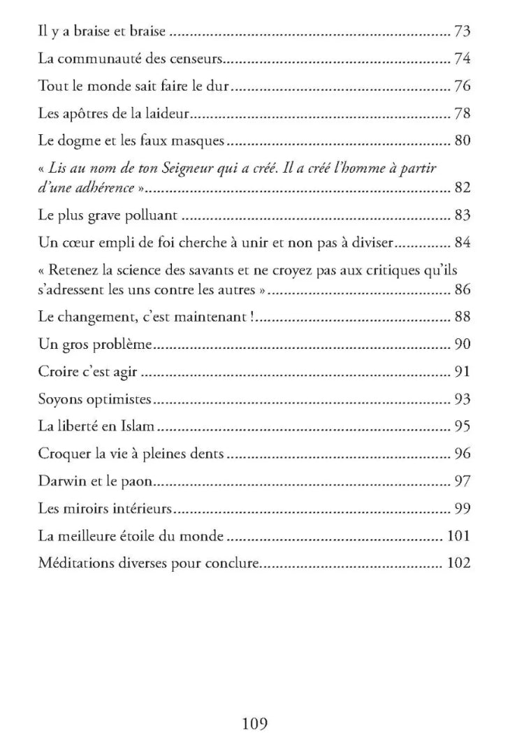 Et si on méditait un peu ! par Mohammed Karimi Al - imen