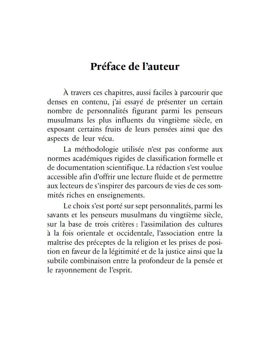 Grands esprits musulmans du 20e siècle - Héritage - Al-Bayyinah Al-Bayyinah Livre > Islam > Essai 9782493295439 Librairie Musulmane Al-imen
