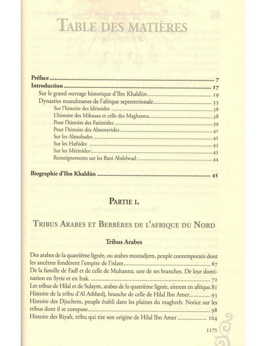Histoire des Berbères et des Arabes en Afrique du Nord - rigide - Ibn Khaldoun - El Bab Editions - Éditions Iqra Iqra Livre > Islam > Histoire du monde arabo-musulman 9782373790238 Librairie Musulmane Al-imen