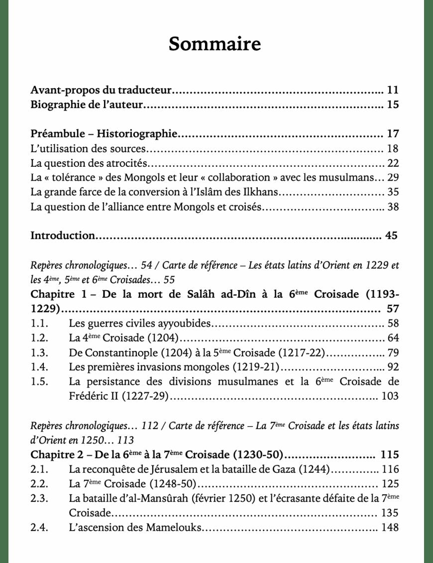 Histoire des Croisades (Tome II) - S.E Djazairi - Ribat - Éditions Ribât Ribât Livre > Islam 9782491948092 Librairie Musulmane Al-imen