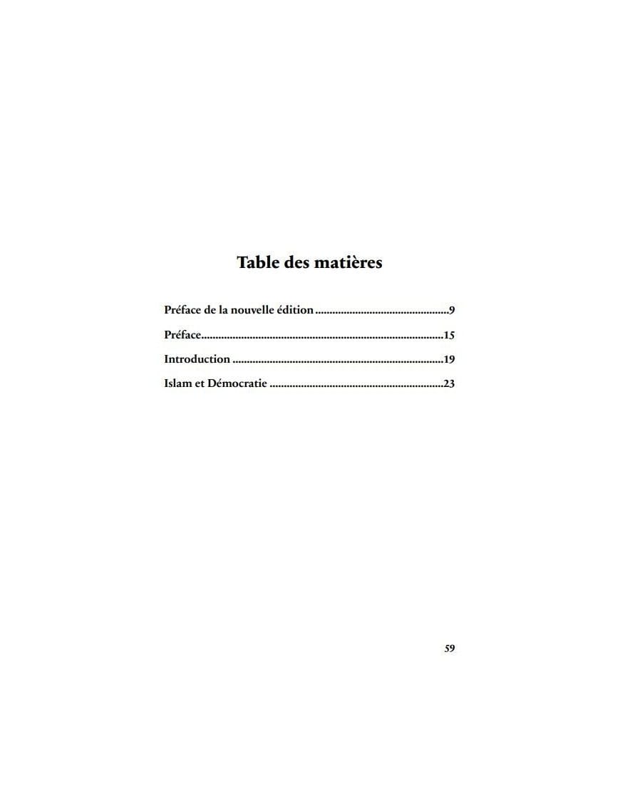 Islam et Démocratie - Malek Bennabi - Héritage Éditions - Al-Bayyinah Al-Bayyinah Livre > Islam > Essai 9782957694303 Librairie Musulmane Al-imen