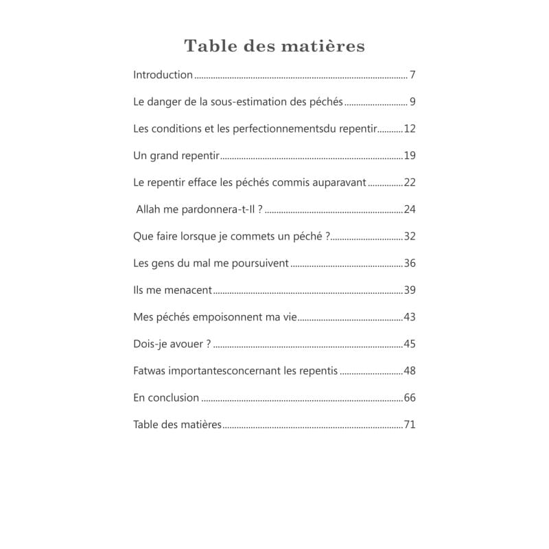 Je veux me repentir mais... - Muhammad Sâlih al-Munajjid - Editions Al hadith - éditions Al-Hadîth Al-Hadîth Livre > Islam > Foi et Spiritualité 9782875452054 Librairie Musulmane Al-imen