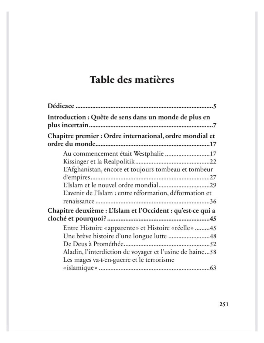 L'islam et l’ordre du monde - Amir Nour - Héritage - Al-Bayyinah Al-Bayyinah Livre > Islam > Histoire du monde arabo-musulman 9782493295170 Librairie Musulmane Al-imen