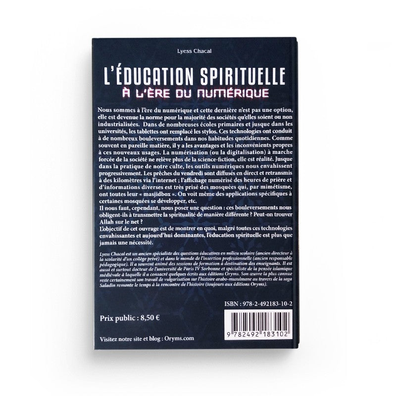Verso L’éducation spirituelle à l’ère numérique par Lyess Chacal - Éditions Oryms