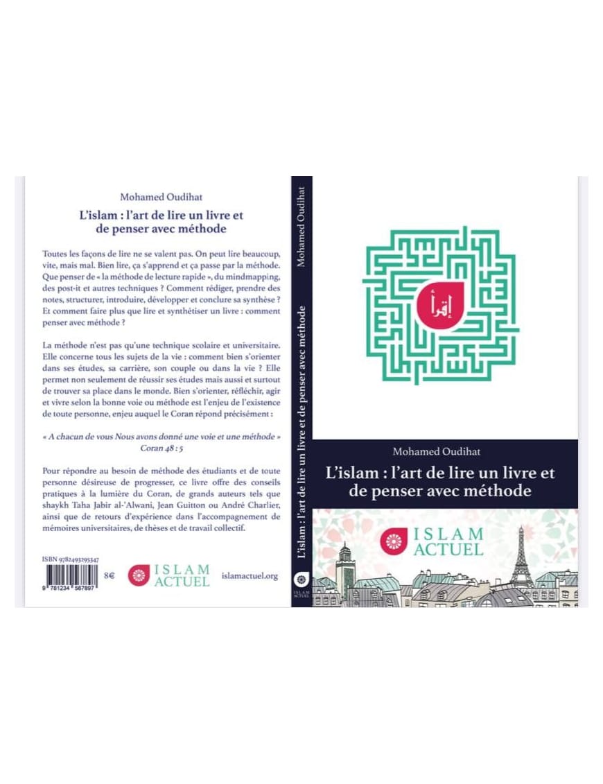 L’islam, l’art de lire un livre et de penser avec méthode - Mohamed Oudihat - Islam Actuel - Al-Bayyinah Al-Bayyinah Livre > Islam 9782493295347 Librairie Musulmane Al-imen