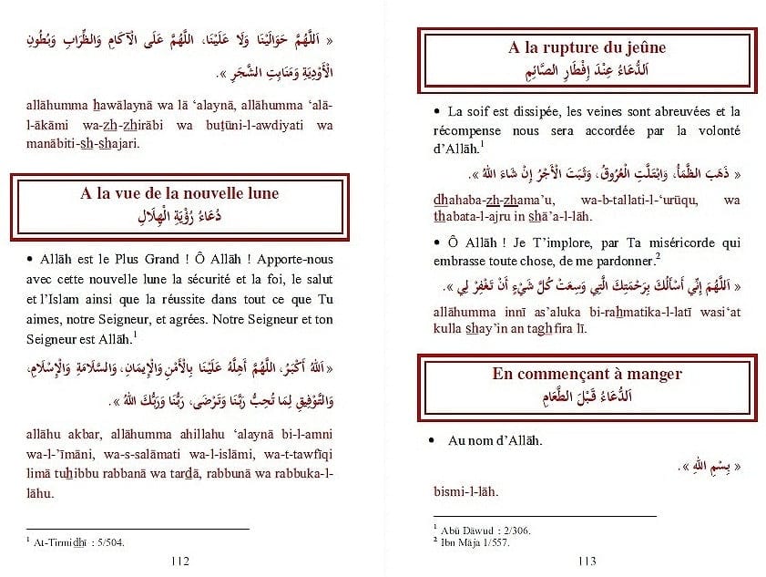La Citadelle du Musulman — Hisn al-Muslim | Orientica | Invocations Islam Orientica Livre > Islam > Invocations (Dou'as) > Citadelle du Musulman 9782356351593 Librairie Musulmane Al-imen