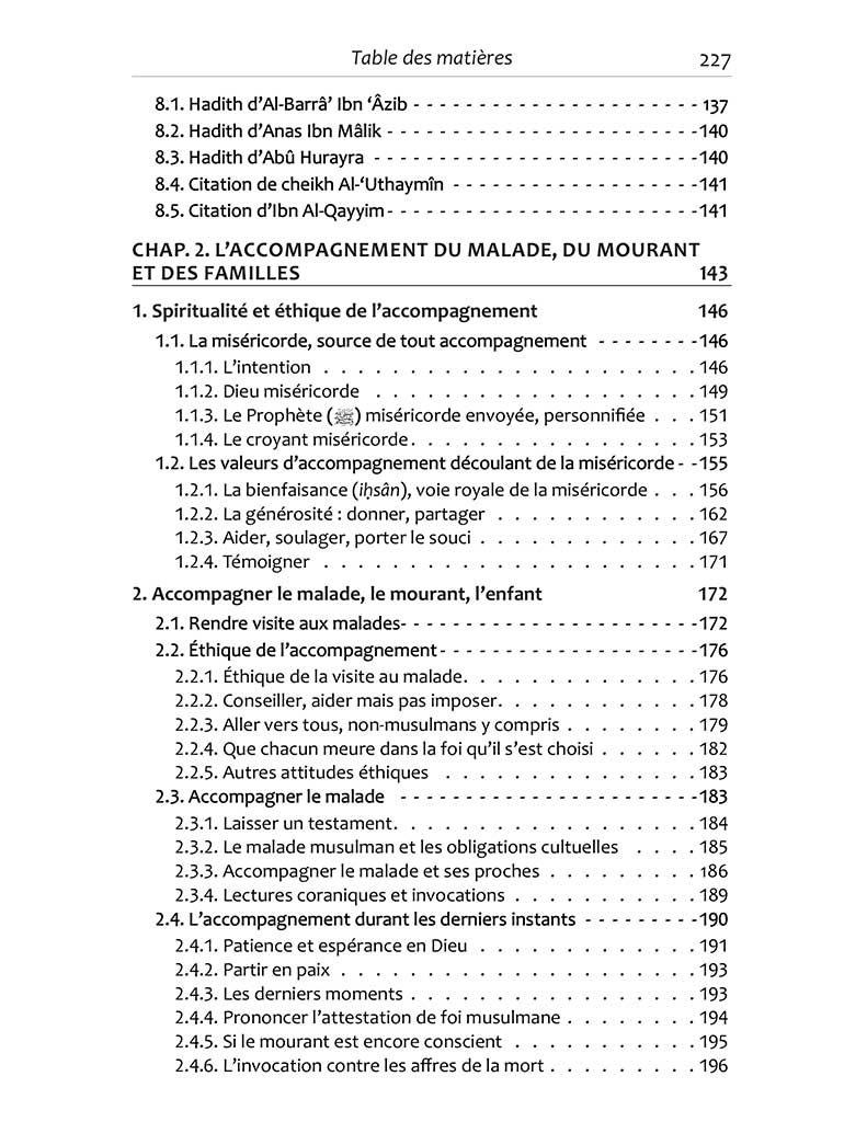 La maladie,<br /> la mort et l'accompagnement en islam - Éditions Tawhid Tawhid Livre > Islam 9782848624266 Librairie Musulmane Al-imen