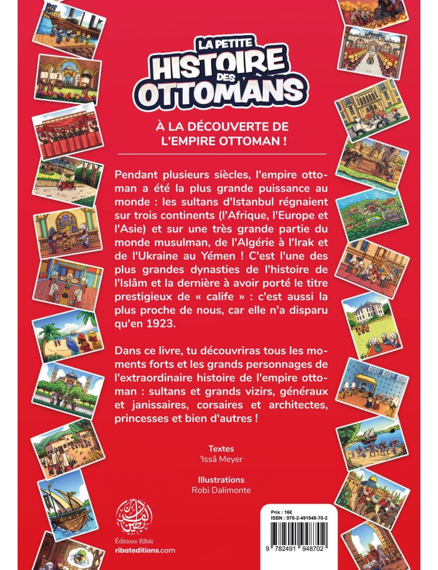 La petite histoire des Ottomans - Ribat - Éditions Ribât Ribât Livre Islam Enfant 9782491948702 Librairie Musulmane Al-imen
