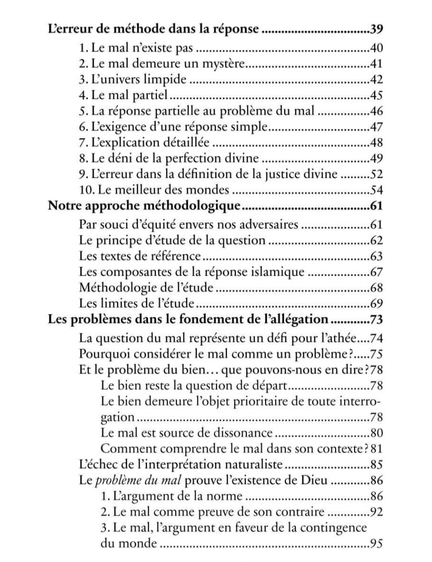 La question du mal et de l'existence de Dieu : réponse aux principales allégations des athées - Sami Ameri - al Bayyinah Al-Bayyinah Livre > Islam > Foi et Spiritualité 9782902526499 Librairie Musulmane Al-imen