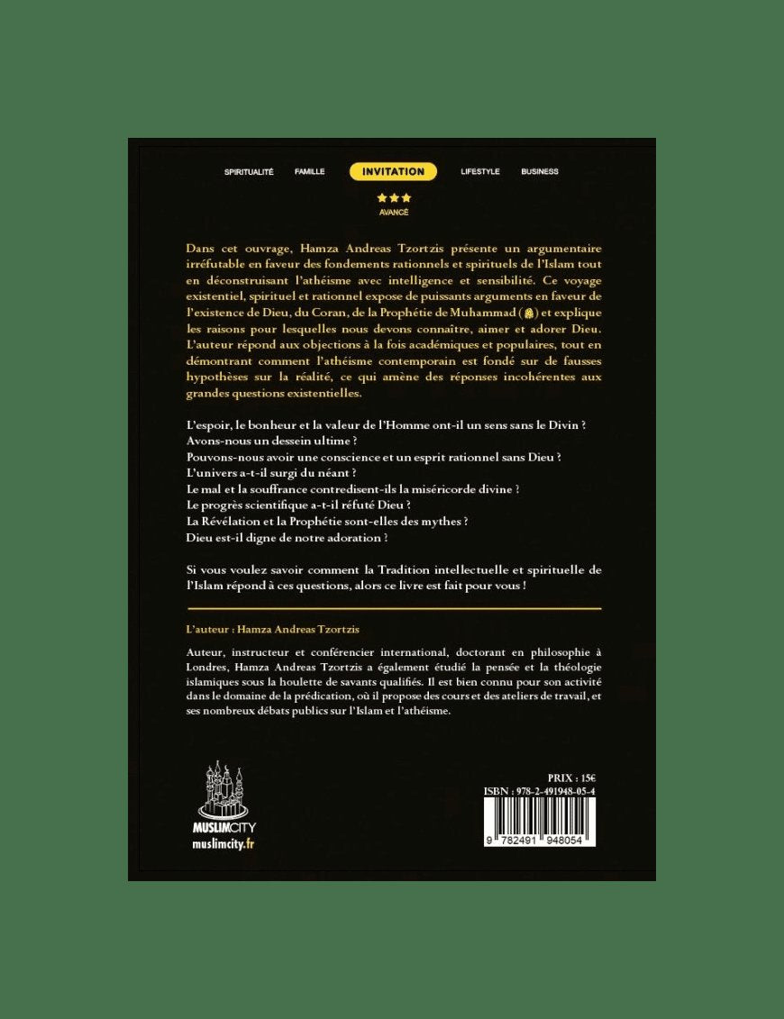 La réalité divine - Hamza Andreas Tzorzis - Muslimcity - Éditions Ribât Ribât Livre > Islam > Foi et Spiritualité 9782491948054 Librairie Musulmane Al-imen