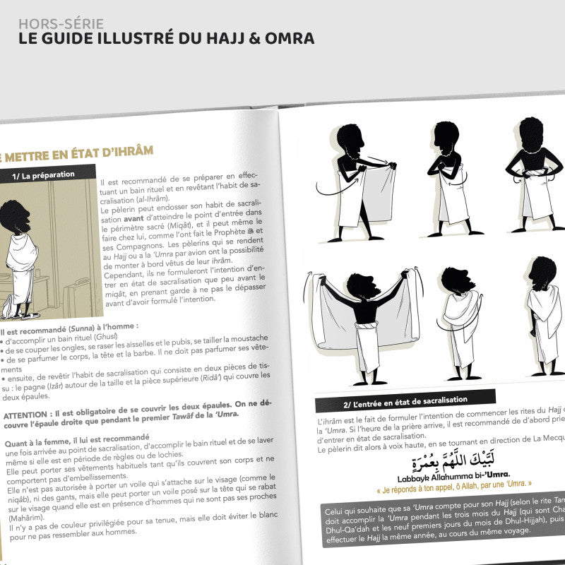 Der illustrierte Führer zu Hajj und 'Umra - BDouin (Editions Anas)