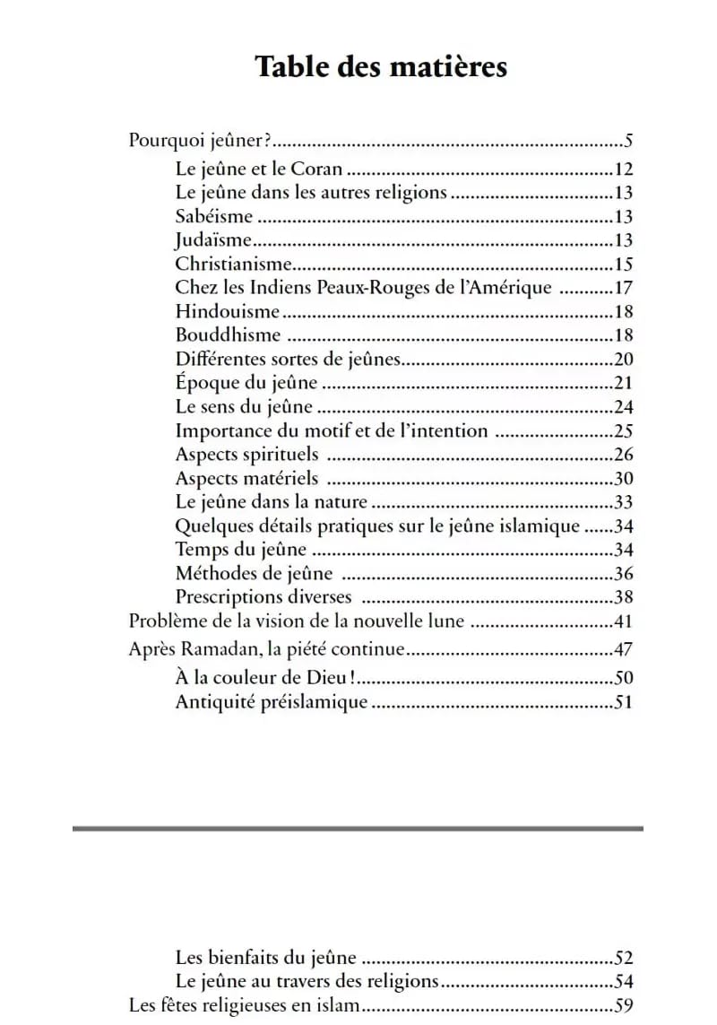 Le Jeûne en Islam par Muhammad Hamidullah Al - imen