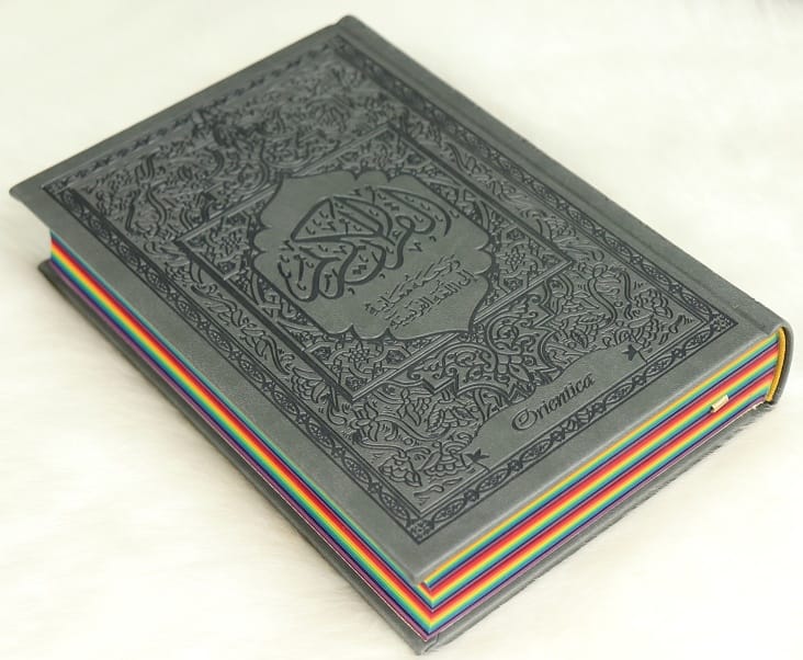 « Le Noble Coran Arc-en-ciel Gris » – vue 3