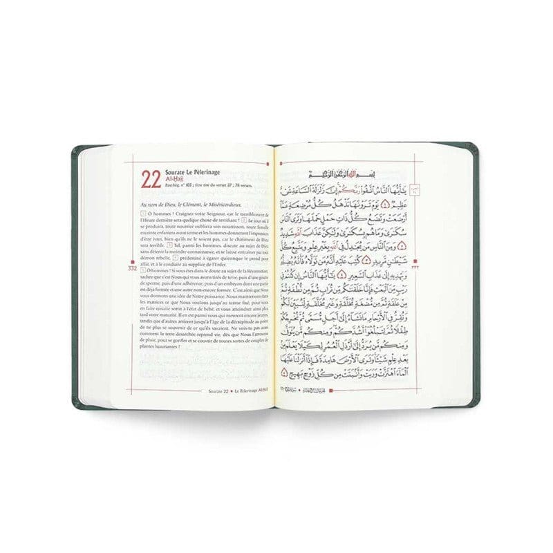 Le Noble Coran Traduction originale - Version Bilingue (Français-Arabe) Tawhid Coran Librairie Musulmane Al-imen