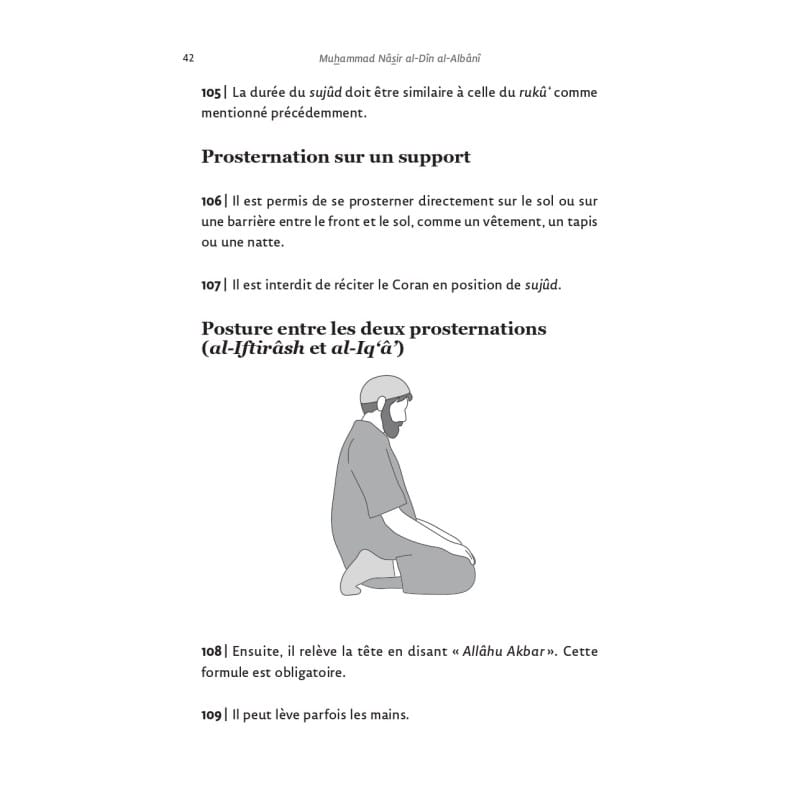 Le résumé de la prière du Prophète Avec illustrations - Muhammad Nâsir al-Dîn al-Albânî - Editions al-hadith Al-Hadîth Livre > Islam 9782875453921 Librairie Musulmane Al-imen