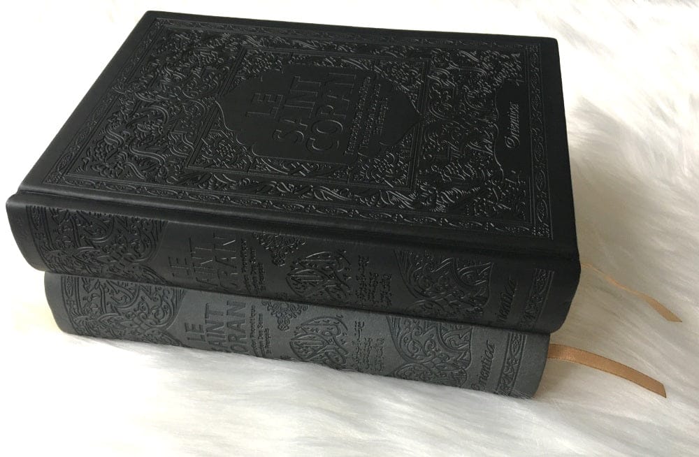 Le Saint Coran Arabe / Français / Phonétique — Traduction officielle Roi Fahd | Orientica | Couverture Noir Orientica Coran / Qur'an > Arabe Français Phonétique 9782356352491 Librairie Musulmane Al-imen